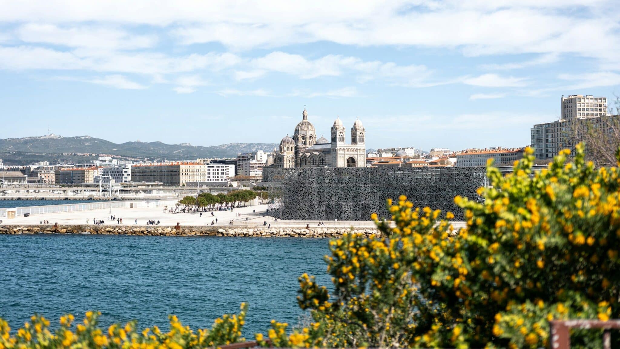 belle vue de la cote marseillaise