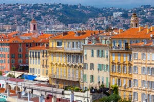 ponchettes quai etats nice immeubles