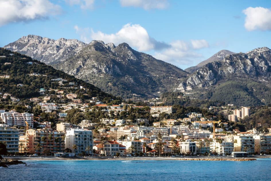 vue littoral roquebrune cap martin