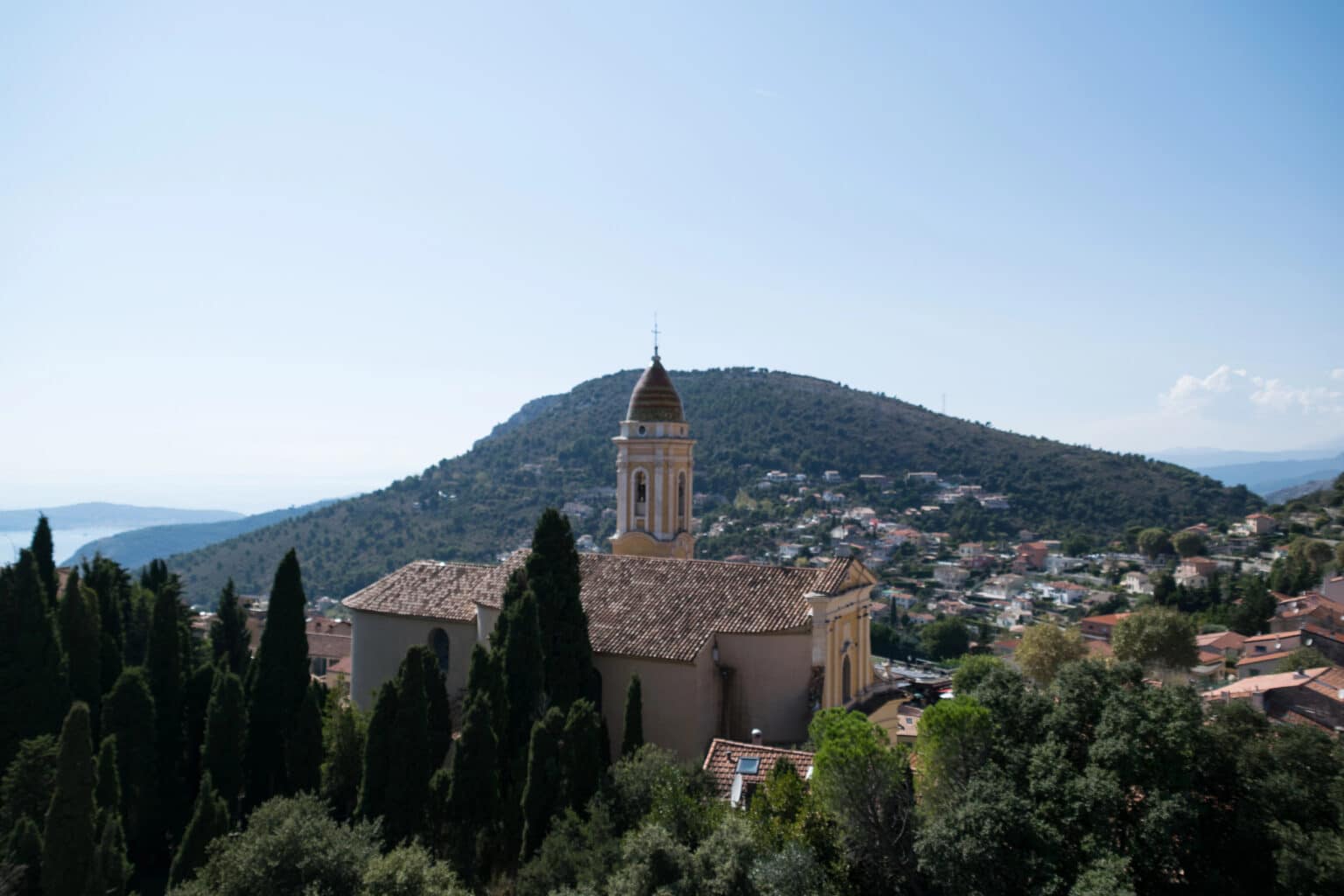 vue naturelle de La Turbie
