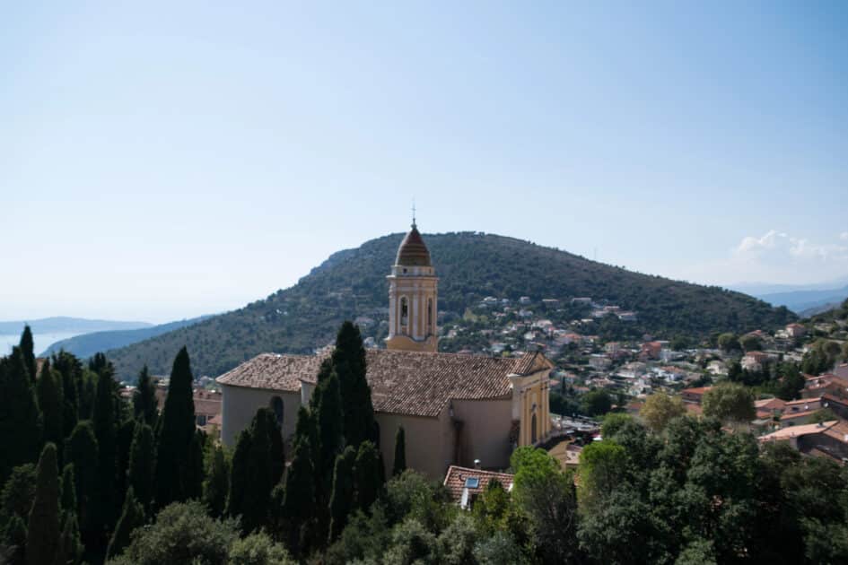 vue naturelle de La Turbie
