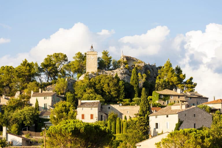 Vue generale Eygalieres