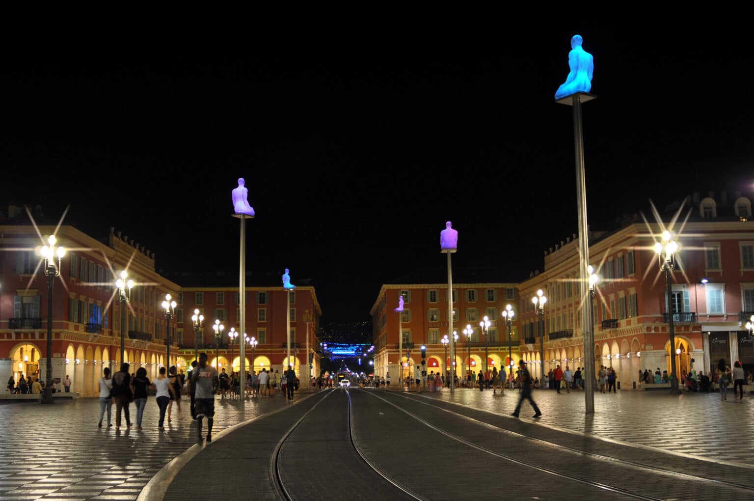 place massena vue de nuit