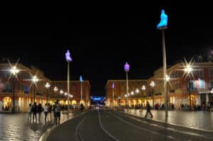 place massena vue de nuit
