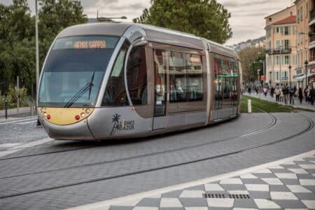 tramway centre ville de nice