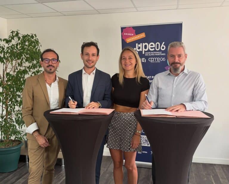 Aujourdhui nouvelle etape pour @bougetaville.nice nous sommes fiers dannoncer la signature