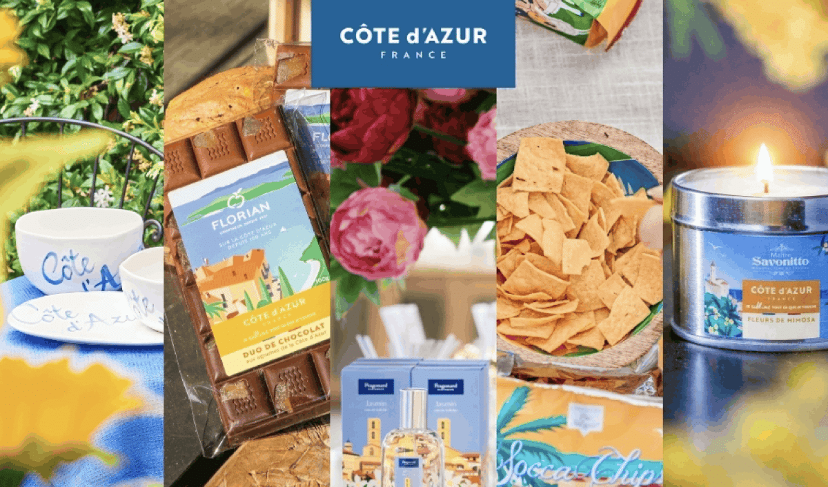 Envie de redécouvrir la Côte d’Azur autrement ? Café, huile d’olive, parfums, chocolat… Ces produits 100 % locaux et originaux à rapporter chez soi Vue de produits locaux de la destination Côte d'Azur France